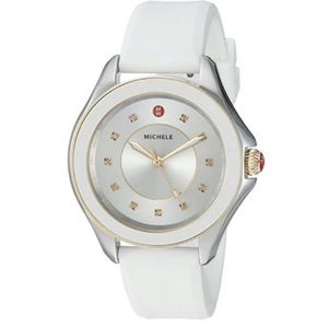 MICHELE- Cape Topaz Two tone Gold White watch